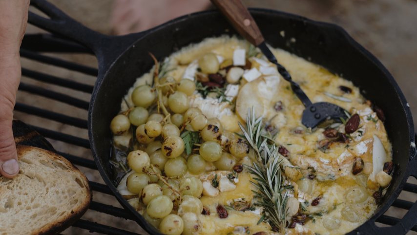 Gooey Fire Cheese Frypan