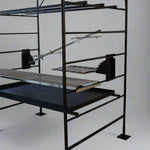 Attachment system showing versatile height adjustment for multiple accessories