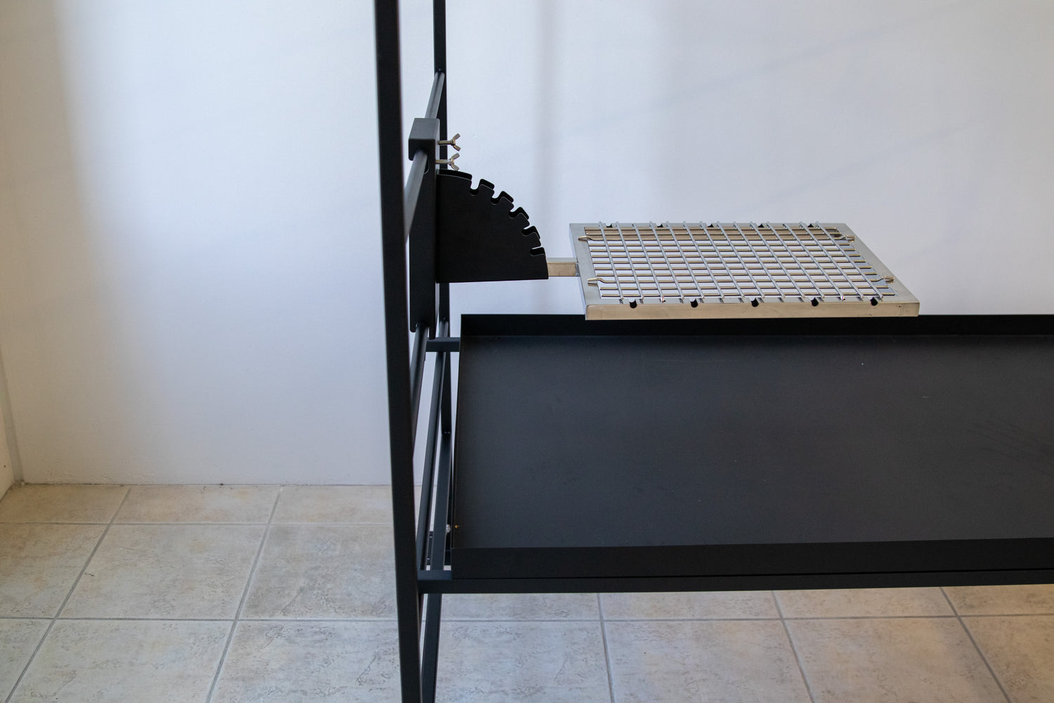 Churrasco skewers and grill attachment for Terra Grills wood-fired BBQ