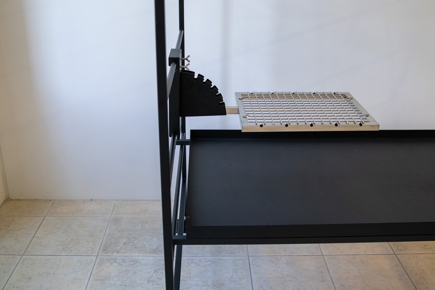 Churrasco skewers and grill attachment for Terra Grills wood-fired BBQ