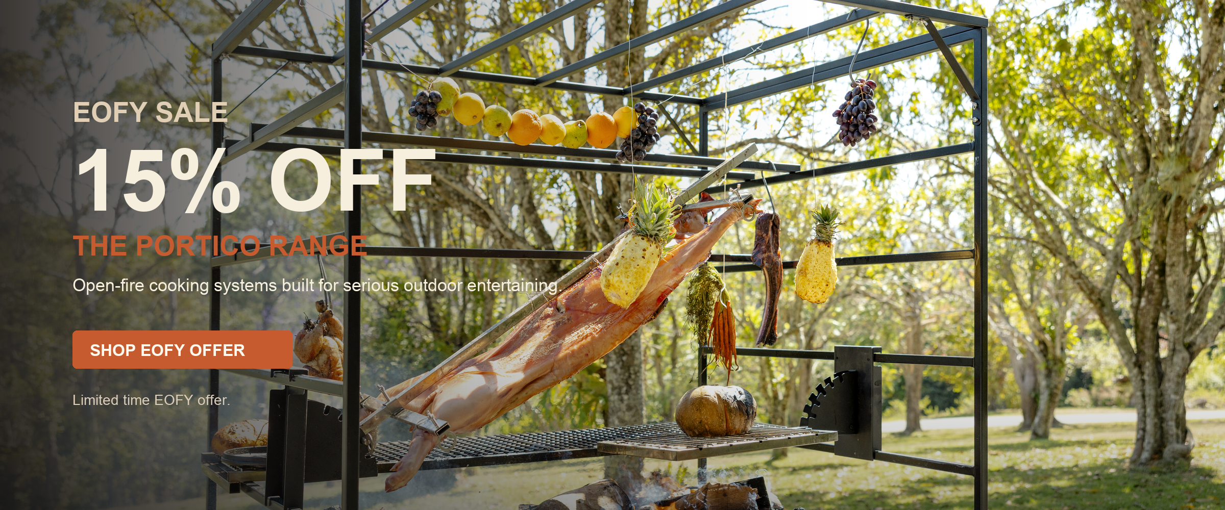 Terra Grills EOFY sale: 15% off the Portico range
